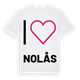 Jag älskar Nolås t-shirt stort tryck