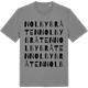 Mid Heather Gray t-shirt med Nolbybråten ordlek t-shirt