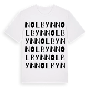 Nolbyn ordlek t-shirt – ekologisk bomull t-shirt från PinShirt