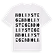 Nolbystegen ordlek t-shirt