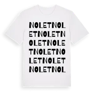 Nolet ordlek t-shirt – ekologisk bomull t-shirt från Pinshirt