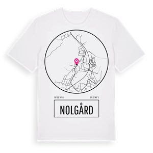 Nolgård t-shirt – ekologisk bomull t-shirt från Pinshirt
