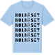 Blue Soul t-shirt med Nolnäset ordlek t-shirt