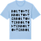 Blue Soul t-shirt med Noltomten ordlek t-shirt