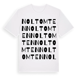 Noltomten ordlek t-shirt – ekologisk bomull t-shirt från Pinshirt