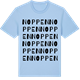 Blue Soul t-shirt med Noppen ordlek t-shirt