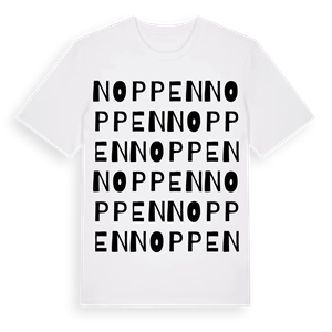 Noppen ordlek t-shirt – ekologisk bomull t-shirt från PinShirt