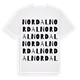 Nordal ordlek t-shirt