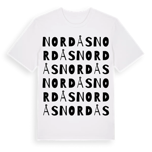 Nordås ordlek t-shirt – ekologisk bomull t-shirt från PinShirt
