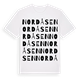 Nordåsen ordlek t-shirt
