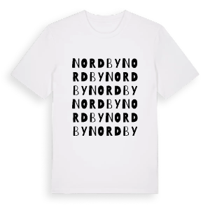 Nordby ordlek t-shirt – ekologisk bomull t-shirt från PinShirt