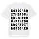 Nordgärdet ordlek t-shirt