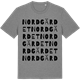 Mid Heather Gray t-shirt med Nordgärdet ordlek t-shirt