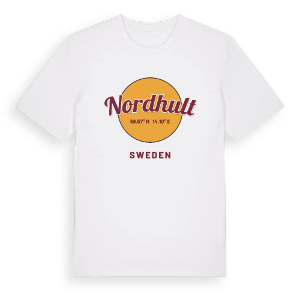 Nordhult cirkel t-shirt – ekologisk bomull t-shirt från PinShirt
