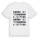 Nordlisätern ordlek t-shirt