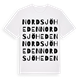 Nordsjöheden ordlek t-shirt