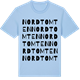 Blue Soul t-shirt med Nordtomten ordlek t-shirt