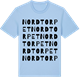 Blue Soul t-shirt med Nordtorpet ordlek t-shirt