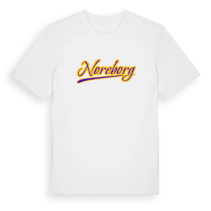 Noreborg baseball t-shirt – ekologisk bomull t-shirt från PinShirt