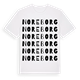 Noreborg ordlek t-shirt