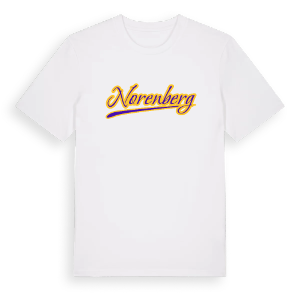 Norenberg baseball t-shirt – ekologisk bomull t-shirt från PinShirt