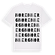 Norenberg ordlek t-shirt