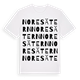 Noresätern ordlek t-shirt