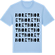 Blue Soul t-shirt med Noret ordlek t-shirt