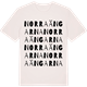 Vintage White t-shirt med Norra Ängarna ordlek t-shirt