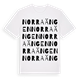 Norra Ängen ordlek t-shirt