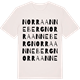 Vintage White t-shirt med Norra Anneberg ordlek t-shirt