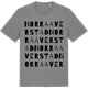 Mid Heather Gray t-shirt med Norra Averstad ordlek t-shirt