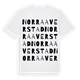 Norra Averstad ordlek t-shirt