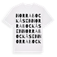 Norra Bockåsen ordlek t-shirt