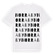 Norra By ordlek t-shirt