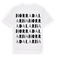 Norra Dalarna ordlek t-shirt