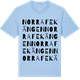 Blue Soul t-shirt med Norra Fekängen ordlek t-shirt