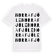 Norra Fjöle ordlek t-shirt
