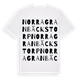 Norra Granbäckstorp ordlek t-shirt