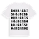 Norra Gräshöjden ordlek t-shirt