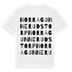 Norra Gunnerudstorp ordlek t-shirt