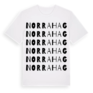 Norra Hag ordlek t-shirt – ekologisk bomull t-shirt från PinShirt