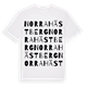 Norra Hästberg ordlek t-shirt