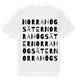 Norra Högsäter ordlek t-shirt