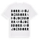 Norra Höjden ordlek t-shirt
