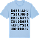 Blue Soul t-shirt med Norra Knutserud ordlek t-shirt