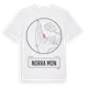 White t-shirt med Norra Mon t-shirt