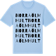 Blue Soul t-shirt med Norra Ölmhult ordlek t-shirt
