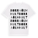 Norra Ölmhult ordlek t-shirt