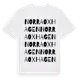 White t-shirt med Norra Oxhagen ordlek t-shirt
